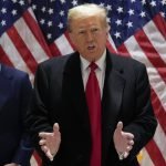 Trump in court