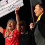 Musk electoral lottery
