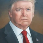 Donal Trump Painting