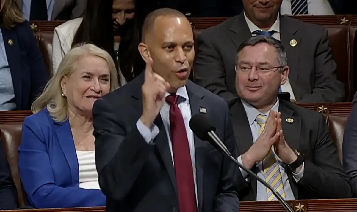 Trump Megabill Threatens Poor as Jeffries Fights Back with Historic Speech.