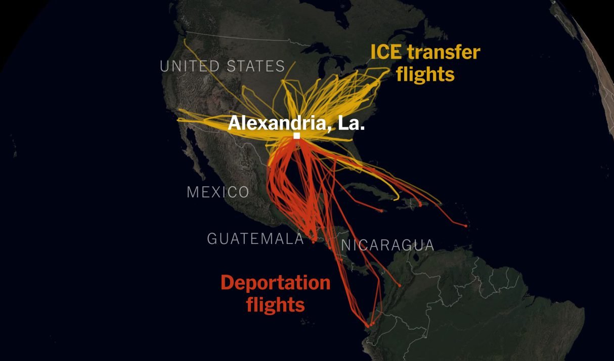 ICE turned Louisiana into America’s deportation capital. The inspiration was Amazon and FedEx ‘with human beings’.